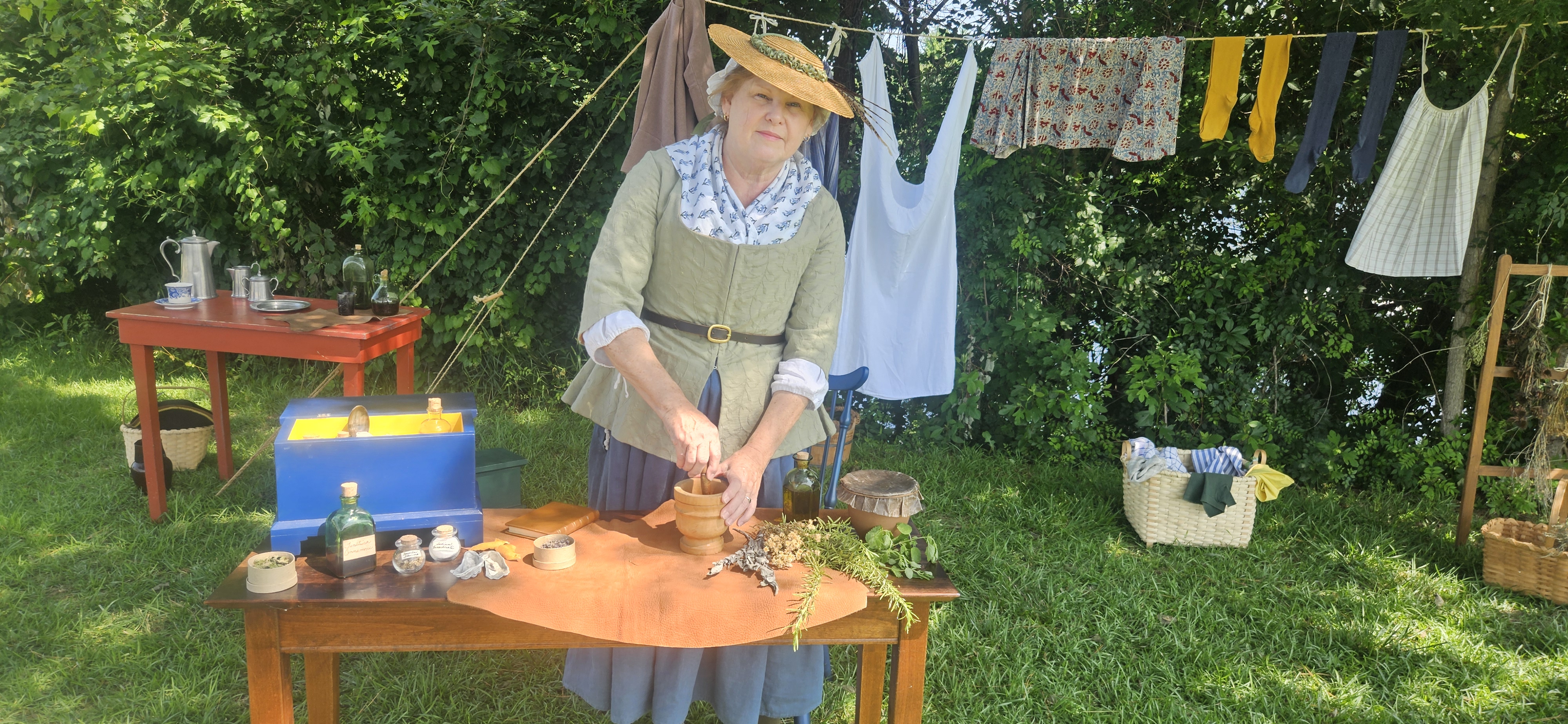 Encampment of Revolutionary War Units